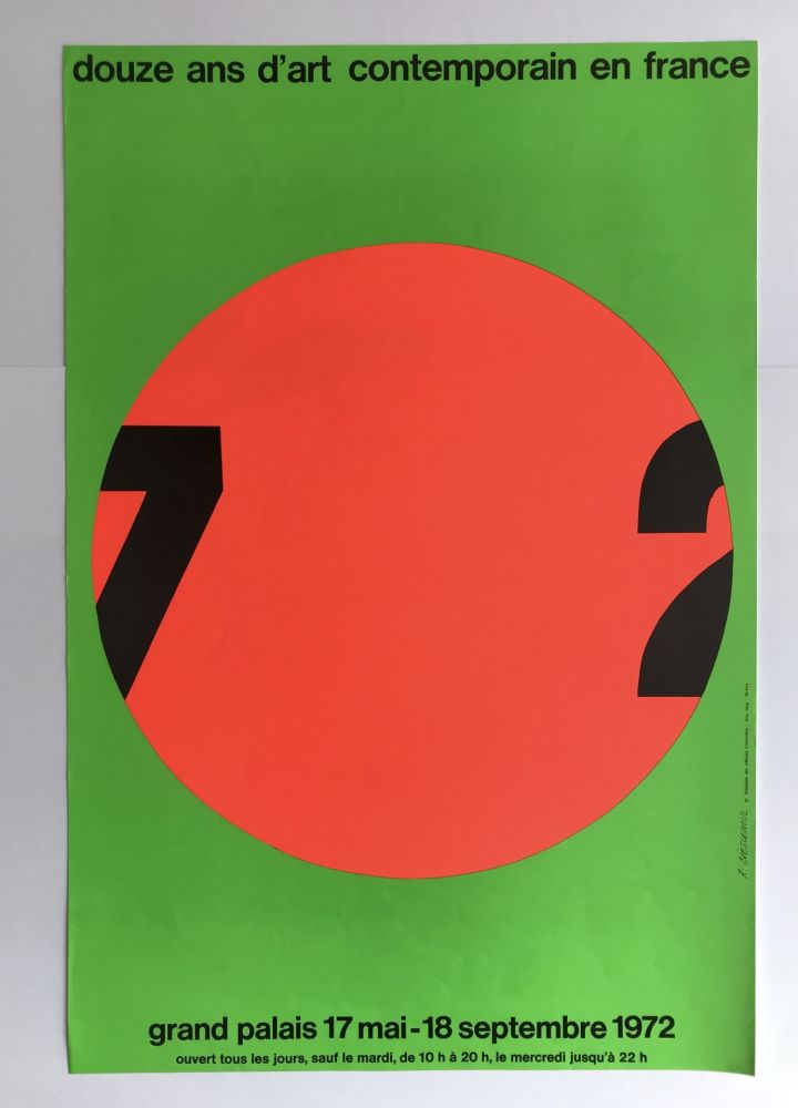 Siebdruck Cieslewicz  - Douze ans d'art contemporain en France