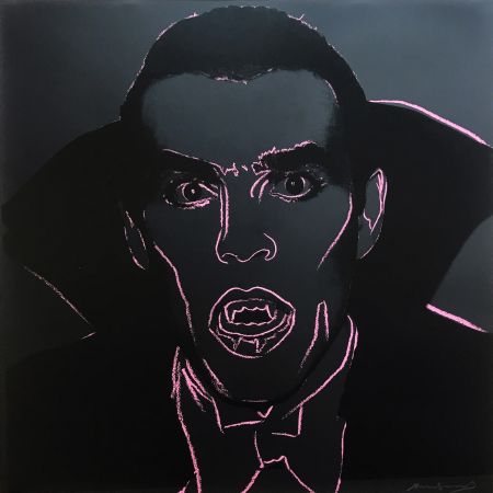 Siebdruck Warhol - Dracula II.264 from the Myths portfolio