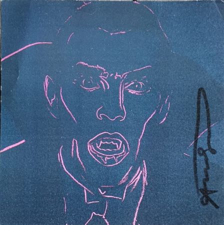 Siebdruck Warhol - Dracula 