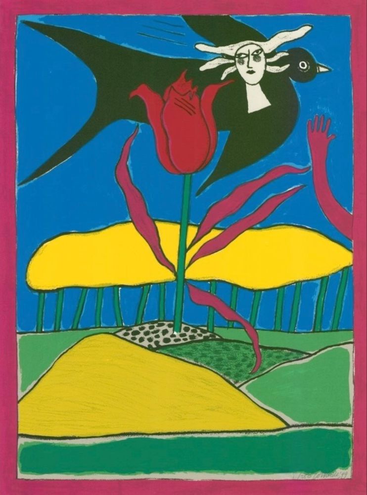 Lithographie Corneille - Däumelinchen