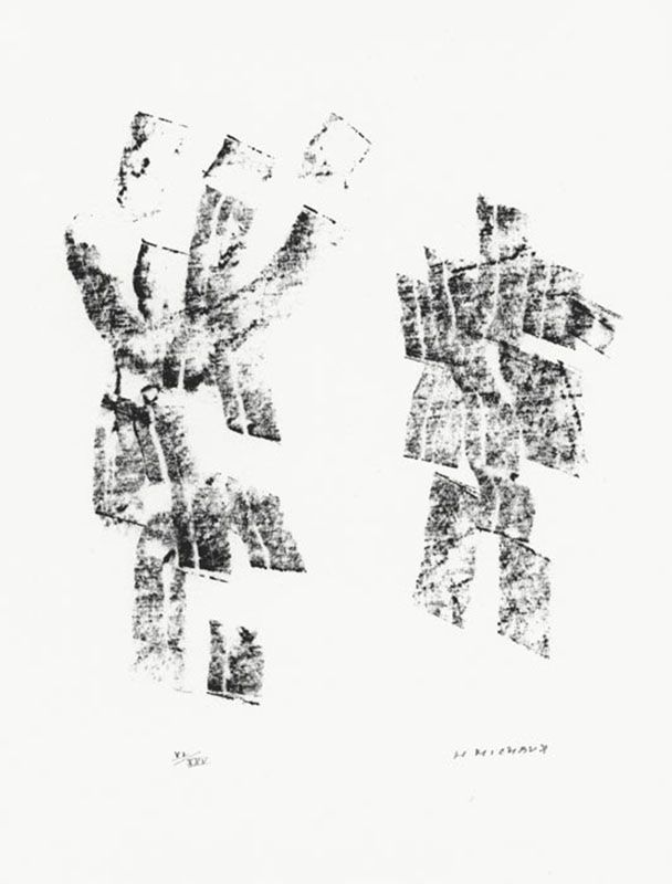 Illustriertes Buch Michaux - Décisive pliure du ciel