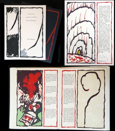 Illustriertes Buch Alechinsky - E.-M. Cioran : ‎VACILLATIONS‎. Avec 32 lithographies originales (1979)
