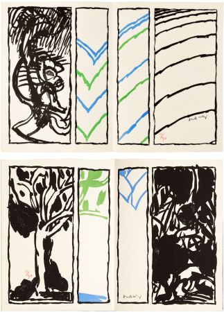 Illustriertes Buch Alechinsky - E.-M. Cioran : ‎VACILLATIONS‎. Avec 32 lithographies originales. 1 des 30 AVEC SUITE AQUARELLÉE SIGNÉE (1979)