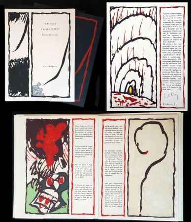 Illustriertes Buch Alechinsky - E.-M. Cioran : ‎VACILLATIONS‎. Avec 34 lithographies originales (1979). 