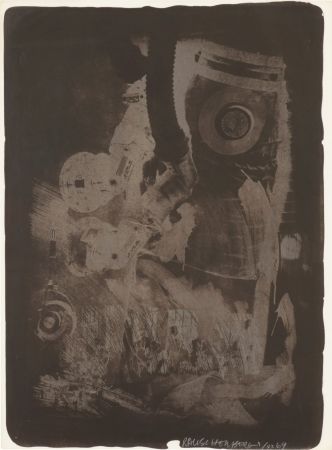 Lithographie Rauschenberg - Earth Crust