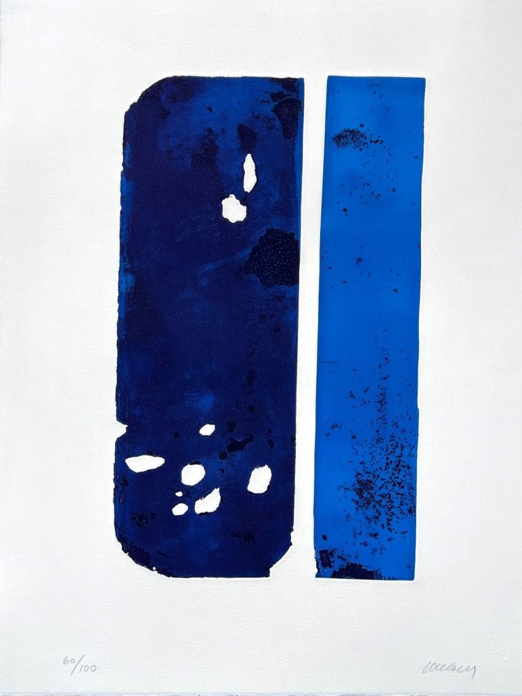 Radierung Soulages - Eau-forte XXX 