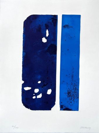 Radierung Soulages - Eau-forte XXX 