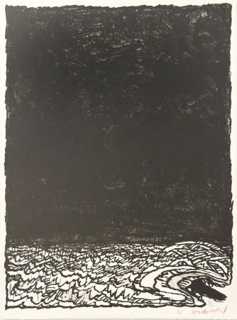 Lithographie Alechinsky - Eau dormante