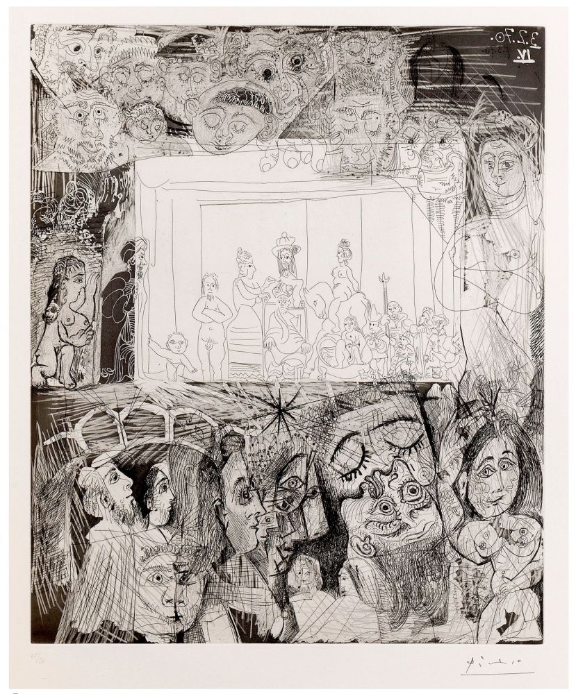 Stich Picasso -  Ecce Homo, d'Après 