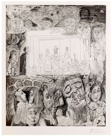Stich Picasso -  Ecce Homo, d'Après 
