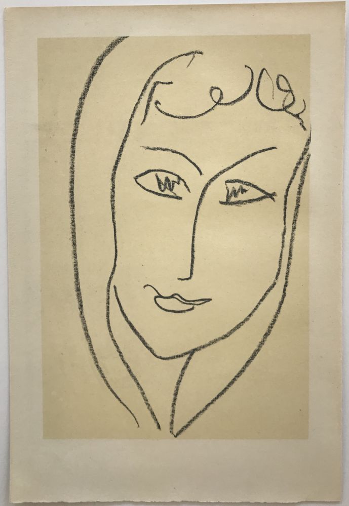 Lithographie Matisse - Echos II