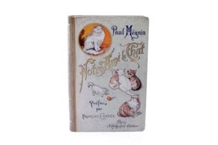 Illustriertes Buch Manet - Edouard Manet/ Paul Mégnin. Notre ami le chat. 1899.