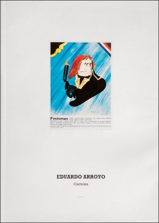 Illustriertes Buch Arroyo - Eduardo Arroyo: Carteles