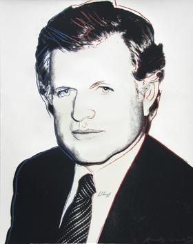 Siebdruck Warhol - Edward Kennedy  