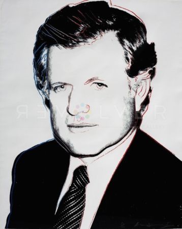 Siebdruck Warhol - Edward Kennedy 