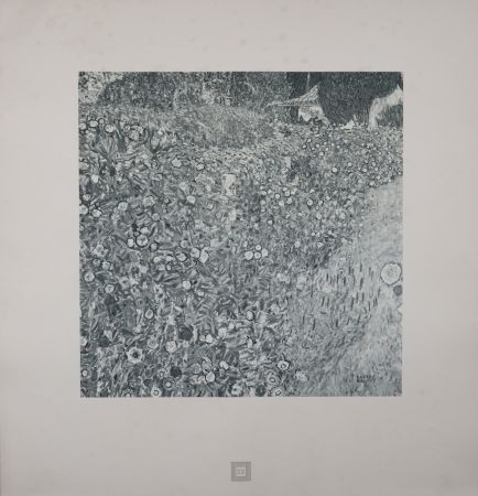 Lithographie Klimt (After) - Eine Nachlese Folio, Italienische Landschaft, 1931