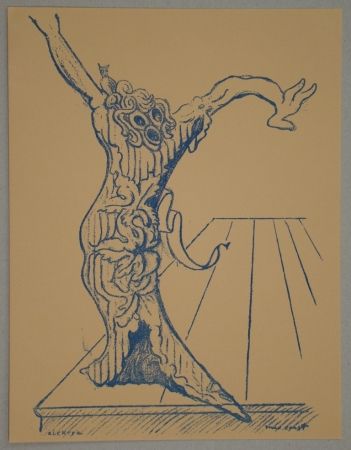 Lithographie Ernst - Electra