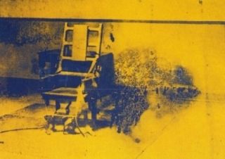 Siebdruck Warhol - Electric Chair 74 by Andy Warhol 