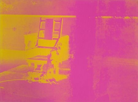 Siebdruck Warhol - Electric Chair (FS II.82)