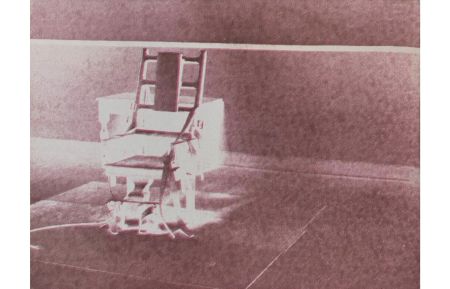 Siebdruck Warhol - Electric Chair II.78