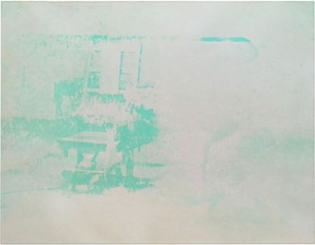 Siebdruck Warhol - Electric Chair II.80