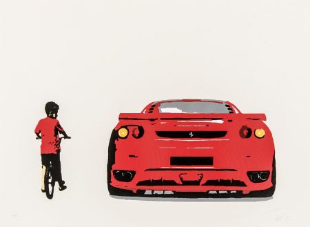 Siebdruck Plastic - Envy (Ferrari)
