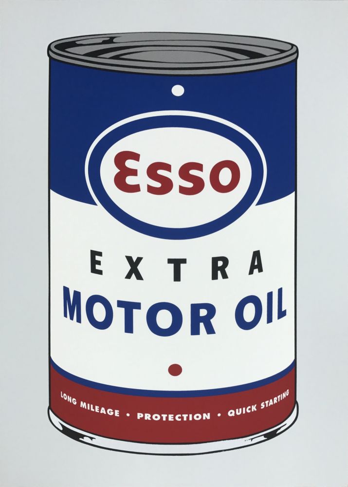 Siebdruck Meyer  - Esso Extra Motor Oil