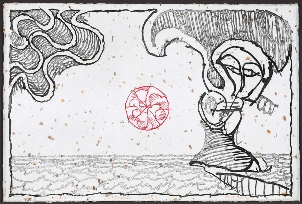 Radierung Und Aquatinta Alechinsky - Estacade