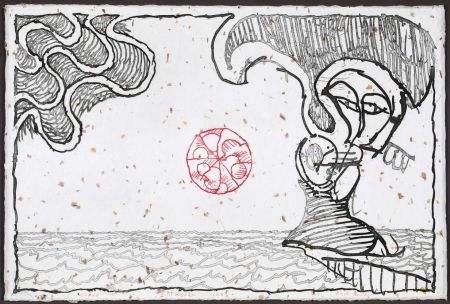 Radierung Und Aquatinta Alechinsky - Estacade