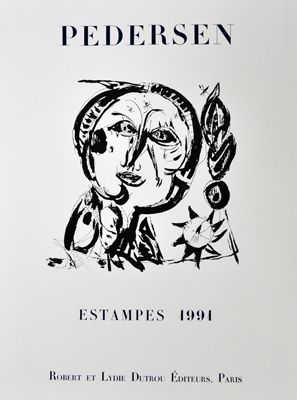 Plakat Pedersen - Estampes 1991