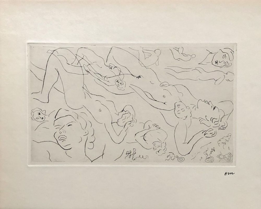 Stich Matisse - Etude de nu
