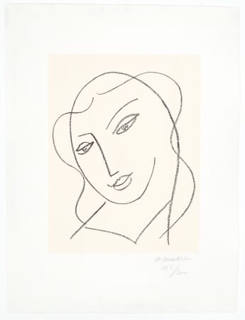 Lithographie Matisse - Etude pour la Vierge, 