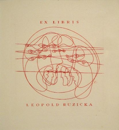 Stich Erni - Ex Libris Leopold Ruzicka