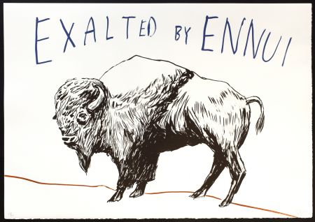 Lithographie Eggers - Exalted by Ennui
