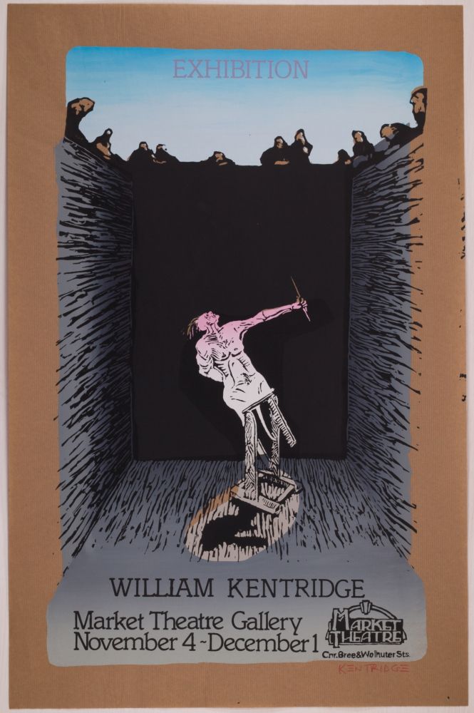 Siebdruck Kentridge - Exhibition William Kentridge (Pit Monotypes)