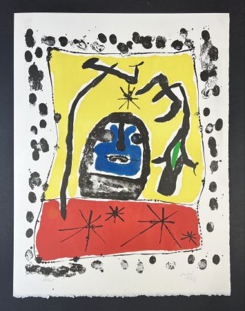 Lithographie Miró - Exposiciòn à la Galerie Matarasso