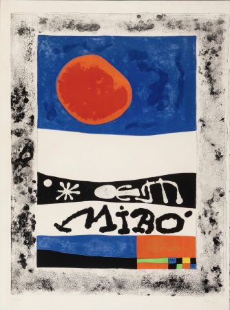 Lithographie Miró - Exposition d'oeuvres recentes