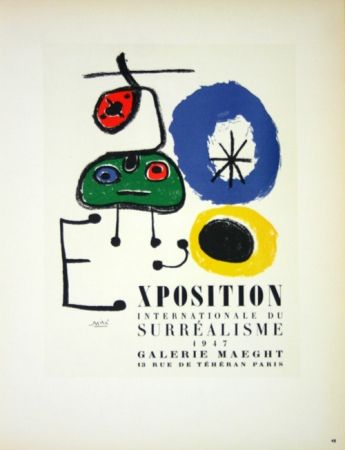 Keine Technische Miró - Exposition du Surréalisme  Galerie Maeght 1947