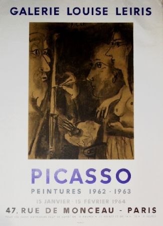 Plakat Picasso - Exposition Louise Leiris