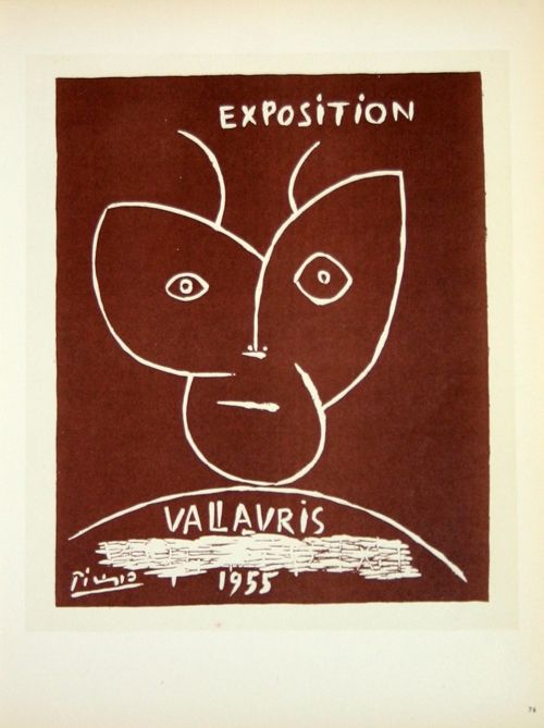 Lithographie Picasso (After) - Exposition  Vallauris
