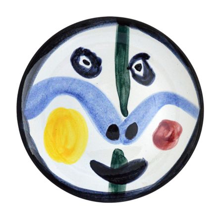 Keramik Picasso - Face No 0 Round Plate
