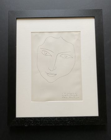 Lithographie Matisse - Facing Woman 
