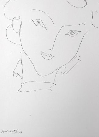 Lithographie Matisse - Femme 