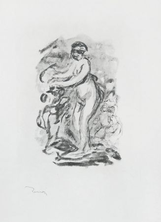 Keine Technische Renoir - Femme au cep de vigne, I Variante (Woman by the Grapevine, First Variant)