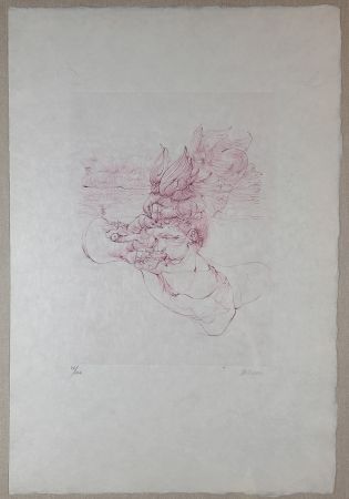 Stich Bellmer - Femme au Chapeau D'Oisseau