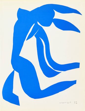 Lithographie Matisse - Femme Bleue