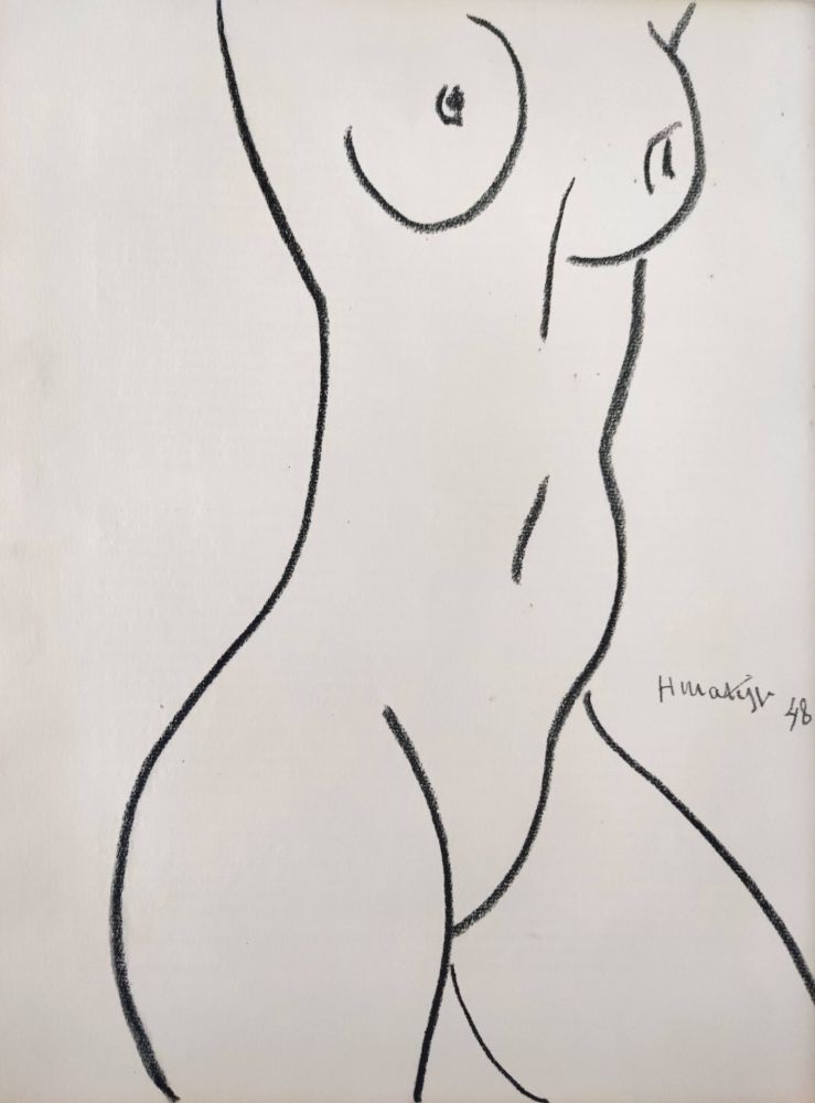 Lithographie Matisse - Femme Nu