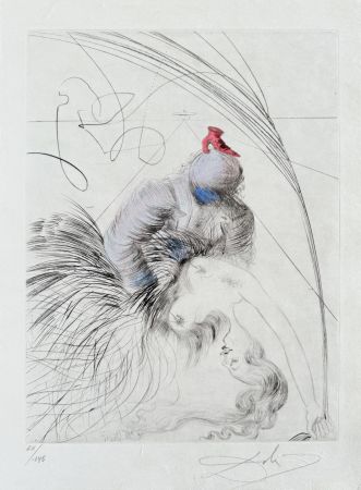 Stich Dali - Femme à la chaussure