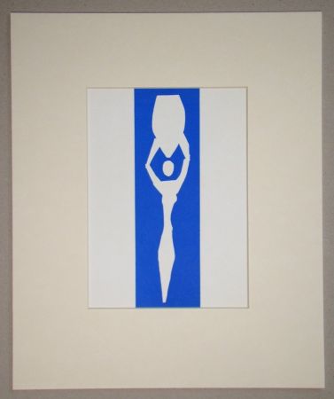 Lithographie Matisse (After) - Femme à l'amphore - 1952
