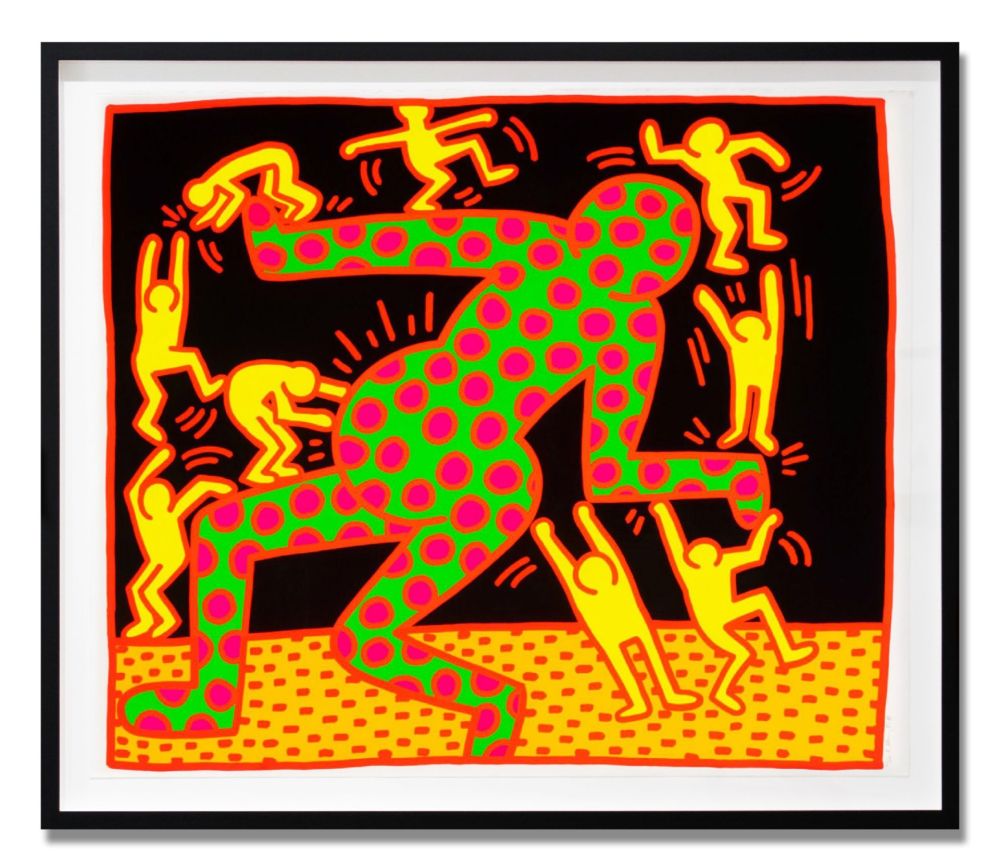 Siebdruck Haring - Fertility 3